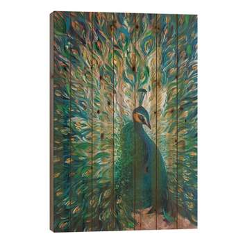 Peacock XXII Wood Print by Willson Lau - iCanvas