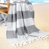 Unique Bargains Sand Free Quick Dry Absorbent Travel Beach Towel 40" x 72" - 4 of 4