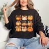 Simply Sage Market Women's Graphic Sweatshirt Coquette Fall Pumpkin Chart - image 2 of 4