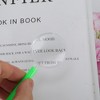 Unique Bargains Magnifier Handheld Magnifying 10X Comfortable Handle Acrylic 4.5cm 1 Pc - 2 of 3