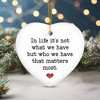 Christmas Inspirational Gifts for Women - Ceramic Christmas Ornaments 2025 - Employee Appreciation Thank You Gifts - 4 of 4