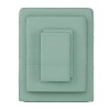 Brushed Microfiber Sheet Set- 4 Piece Bed Linens-Fitted & Flat Sheets, 2 Pillowcases-Wrinkle, Stain & Fade Resistant by Hastings Home - 2 of 4