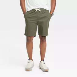 Men's 8" Regular Fit Pull-On Shorts - Goodfellow & Co™ Green XXL
