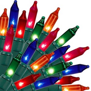Twinkle Star 33FT 150 Incandescent Mini String Lights, UL Certified Indoor & Outdoor Lights for Christmas and Decoration - 1 of 4