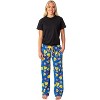 Disney Womens Beauty and the Beast Belle Rose Sketch Sleep Pajama Pants - 2 of 4