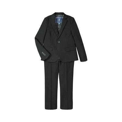 Andy & Evan  Toddler Black Stretch Suit