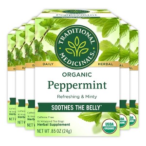 Traditional Medicinals Peppermint Tea - 96ct - 1 of 4