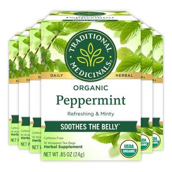 Traditional Medicinals Peppermint Tea - 16ct