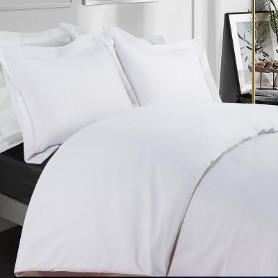 Brushed Microfiber Duvet Cover Set, Super Soft Hotel Quality Comforter Cover Set - NTBAY