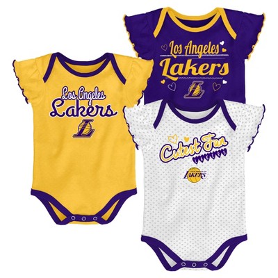 lakers baby girl clothes