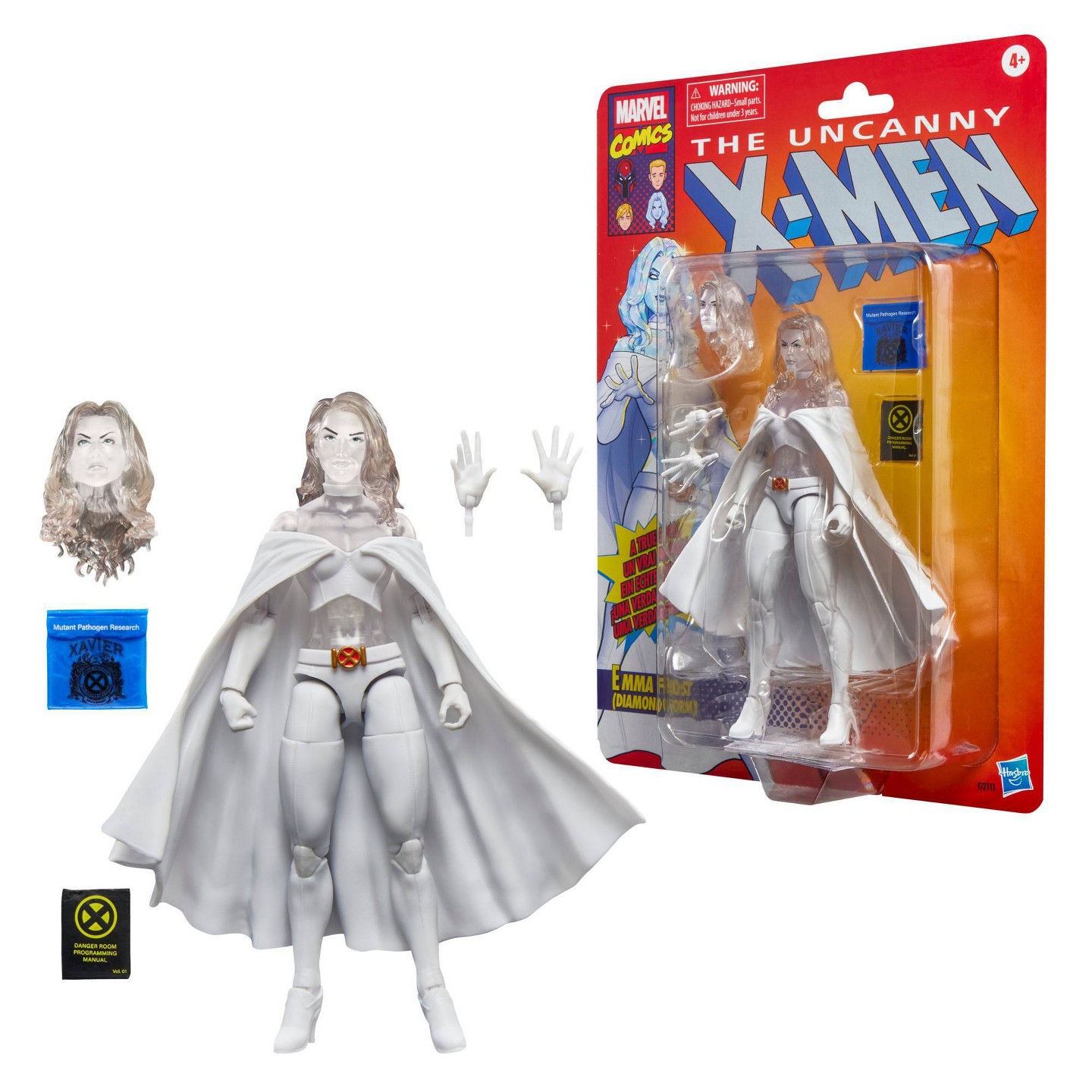 Детская фигурка Marvel Legends Series Emma Frost (Diamond Form), X-Men Action Figure — фото 1