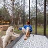 Playa Rug Venice Plastic Rectangle Woven Indoor Outdoor Floor Mat - 4 of 4