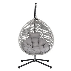 TIRAMISUBEST Versatile Hanging Egg Chair for Indoor and Outdoor Use - 1 of 4