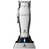 Andis 12660 Professional Master Corded/Cordless Hair Trimmer, Adjustable Carbon Steel Blade Hair Clipper for Close Cutting, Silver - 4 of 4