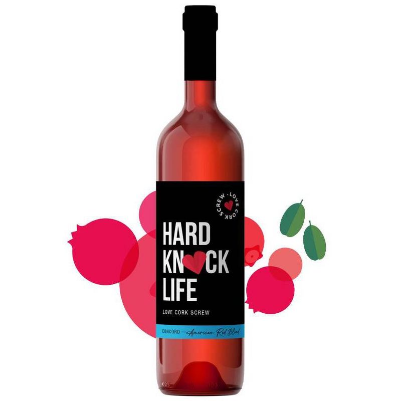 Love Cork Screw Hard Knock Life Red Blend - 750ml Bottle, 3 of 6