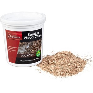Camerons All Natural Extra Fine Hickory BBQ Wood Chips for Smokers (1 Pint, 0.473L)- Kiln Dried Wood Sawdust Shavings - Barbecue Grilling Gifts - 1 of 4