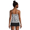 Lands' End Women's Square Neck Underwire Tankini Top Swimsuit Adjustable Straps - 2 of 4
