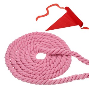 Unique Bargains Natural Thick Cotton Twisted Tug of War Rope 1 Pc - 1 of 4