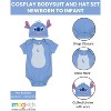 Disney Cosplay Baby Bodysuit and Hat Set Newborn to Infant - 3 of 4