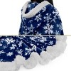 PAVILIA Angel Wrap Hooded Blanket for Women Adult, Wearable Cozy Wrap Throw Fleece Shawl Cape - 3 of 4