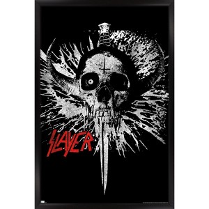 Trends International Slayer - Death Dagger Framed Wall Poster Prints - 1 of 4
