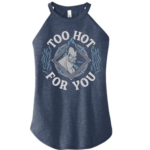 Women's - Disney Villains - Hades Too Hot For You Graphic High Neck Tank - image 1 of 3