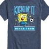 Men's - Spongebob Squarepants - Kickin It Since 1999 -Men's Short Sleeve Graphic T-Shirt Short Sleeve Graphic T-Shirt - 2 of 4