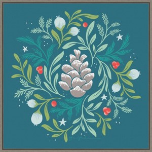 Amanti Art Falala VI by Gia Graham Canvas Wall Art Print Framed 22-in. x 22-in. - 1 of 4