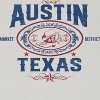 Social Collective Women's Austin  Americana 4Th Of July Short Sleeve Graphic Cotton Baby Tee - Cloud Dancer XXL - 2 of 4