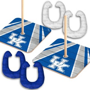 NCAA Kentucky Wildcats Horseshoe Bag Toss Game Set - 1 of 4
