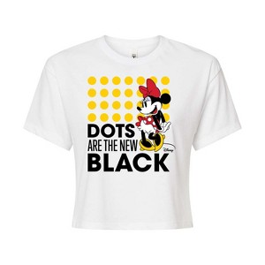 Women's - Disney - Mickey & Friends Cropped Graphic T-Shirt - 1 of 4