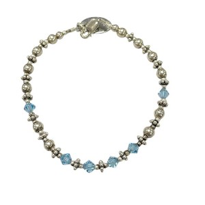 Michelle Marie Boutique's Sparkling Crystal and Sterling Silver Bracelet for 10+ | A Magical Accessory - 1 of 4