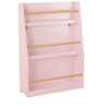 PDTEND 3-Tier Kids Book Shelf, Kids Book Rack, Toddler Decorative Bookshelf, MDF Material - 3 of 4