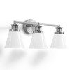 KAISITE Modern Vanity Light with Opal Glass Shade - 2 of 4