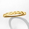 Ross-Simons 18kt Gold Over Sterling Wavy Bangle Bracelet - 3 of 4