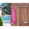 Polka Dot Oversized 34" x 64" Cotton Beach Towel - Blue Nile Mills - 3 of 4