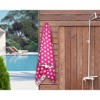  DOMIKING Polka Dot Beach Towels Oversized Microfiber