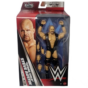 WWE Elite Greatest Hits 9 WM19 Stone Cold Steve Austin Action Figure - 1 of 2