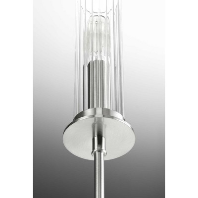 Cayce Polished Chrome Glass 3-Light Pendant