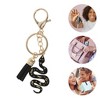 Unique Bargains Glitters Snake Tassel Handbag Charm 1 Pc - 3 of 4