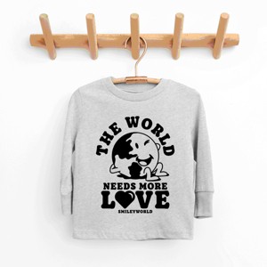 The Juniper Shop SmileyWorld The World Needs More Love Youth Long Sleeve Tee - 1 of 4