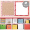 Big Dot of Happiness Colorful Valentine's Day - Scalloped Classroom Decor - Bulletin Board Borders - 51 Feet - 2 of 4