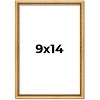 PosterPalooza | Photo Size Classic Modern Gold Frame - UV Acrylic, Foam Board Backing, Hanging Hardware - 2 of 4