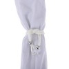 Unique Bargains Faux Crystal Curtain Ties Polyester Plastic 2 Pcs - 4 of 4
