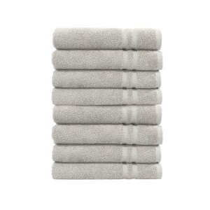 Linum Home Textiles 100% Turkish Cotton Denzi Hand Towels (Set of 8) - 1 of 3