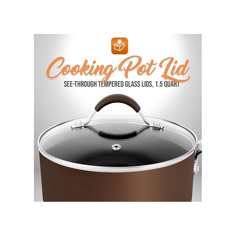 NutriChef Cooking Pot Lid, 2 of 6
