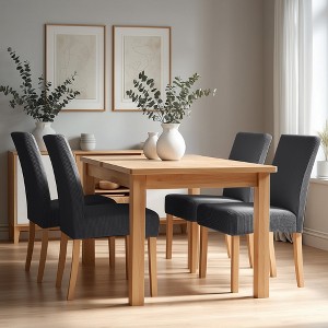 Deconovo Universal Soft Stretch Chair Slipcovers Set of 6 - 1 of 4