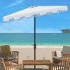 Zimmerman 6.5 X 10 Ft Rectangle Market Umbrella - PAT8300 - Safavieh - 2 of 3