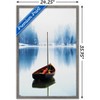 Trends International Ata Alishahi - A Boat Framed Wall Poster Prints - 3 of 4