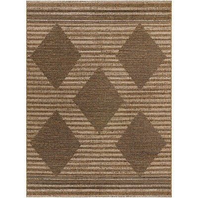 5'x7' Five Diamond Outdoor Rug Brown - Project 62™